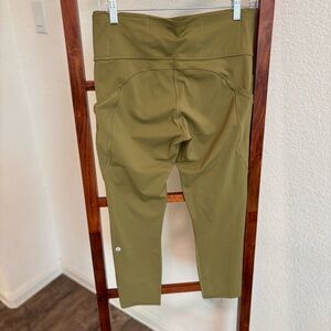 lululemon athletica Olive Green Leggings